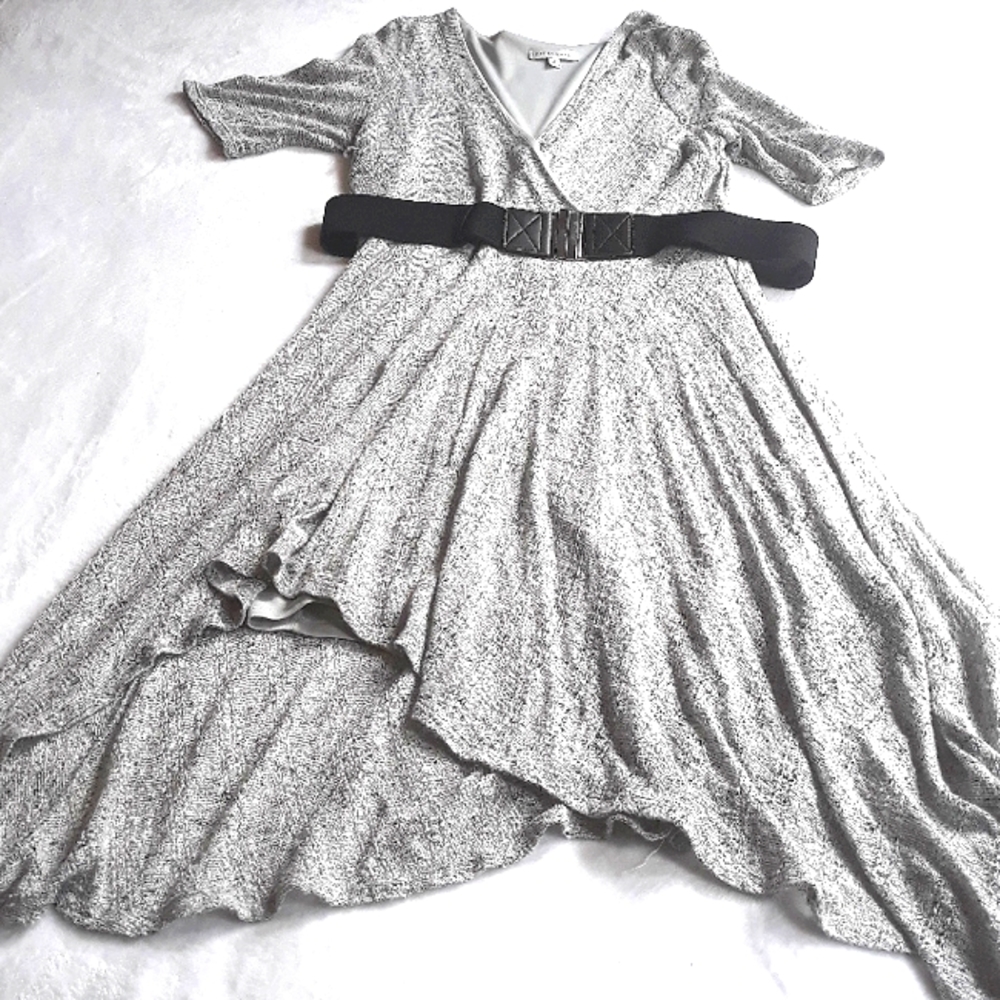 Used Size 12 Evening Dress Gray